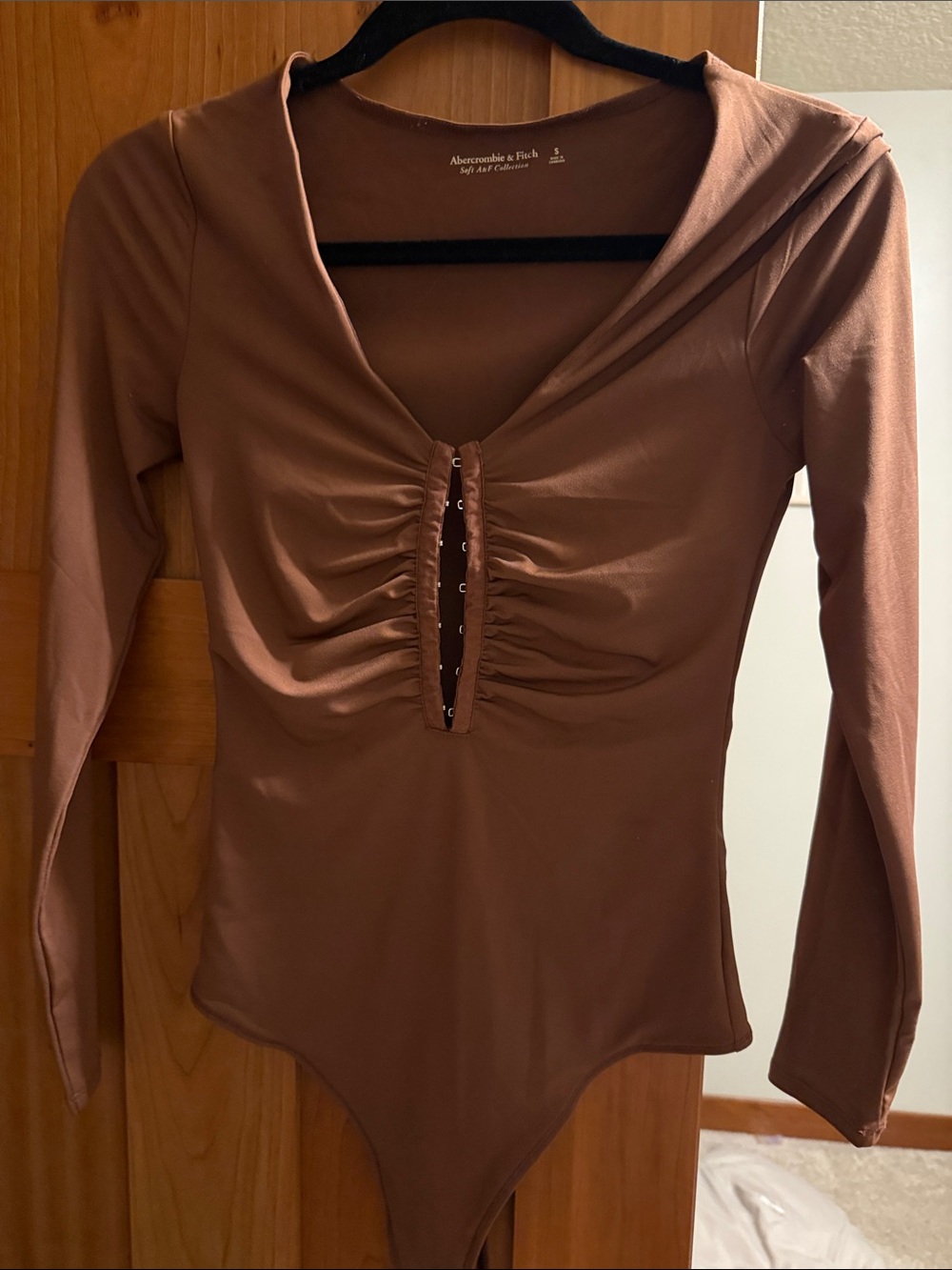 Abercrombie & Fitch Soft Brown Top